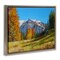 Stupell Industries Autumnal Mountain Valley Framed Floater Canvas Wall Art Design by Andrew Kiss